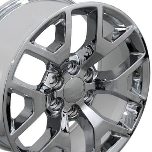 GMC Sierra Wheels - Honeycomb Rims CV92 22x9 Chrome - GMC Sierra Rims