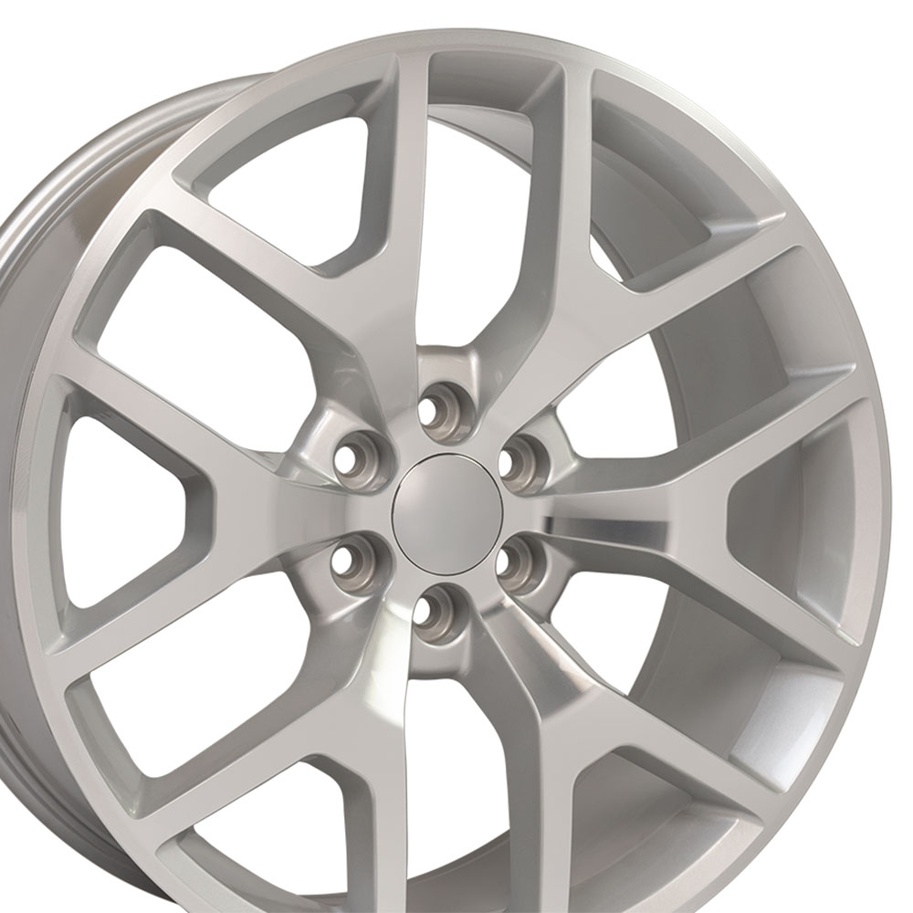 22x9 5656 Rim Fits Chevrolet Silverado Tahoe Honeycomb Chrome Wheel 