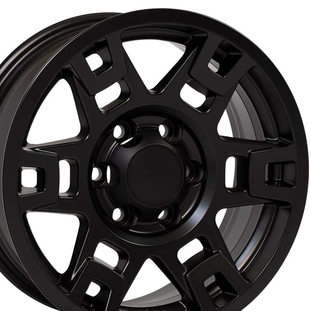 17 inch Rim Fits Toyota 4Runner Style TY16 17×7 Matte Black Wheel
