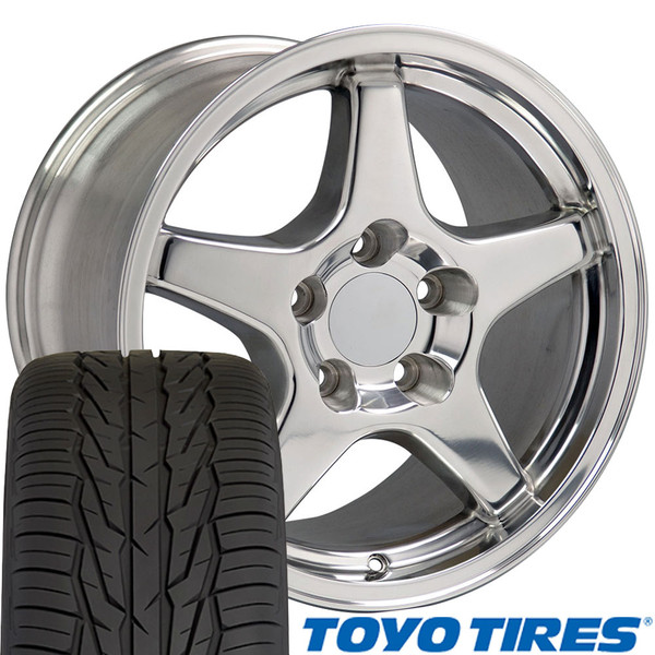 ZR1 style Wheel Toyo tire set Chevy