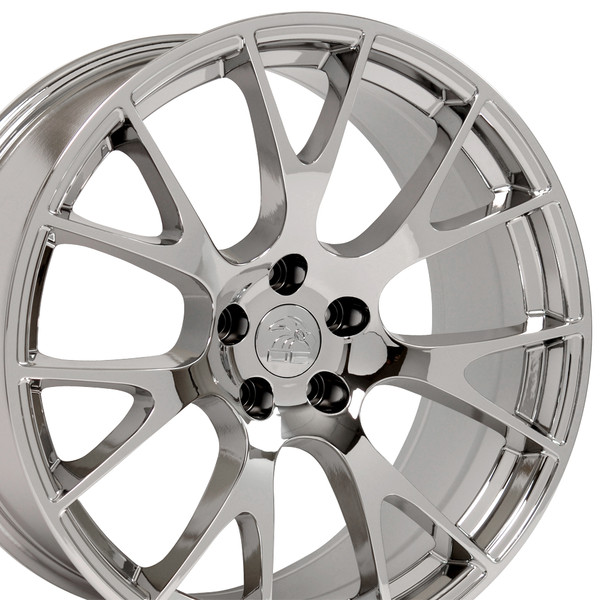 22-inch Chrome Rims fit Dodge Charger-Challenger (Hellcat style) DG15-2p