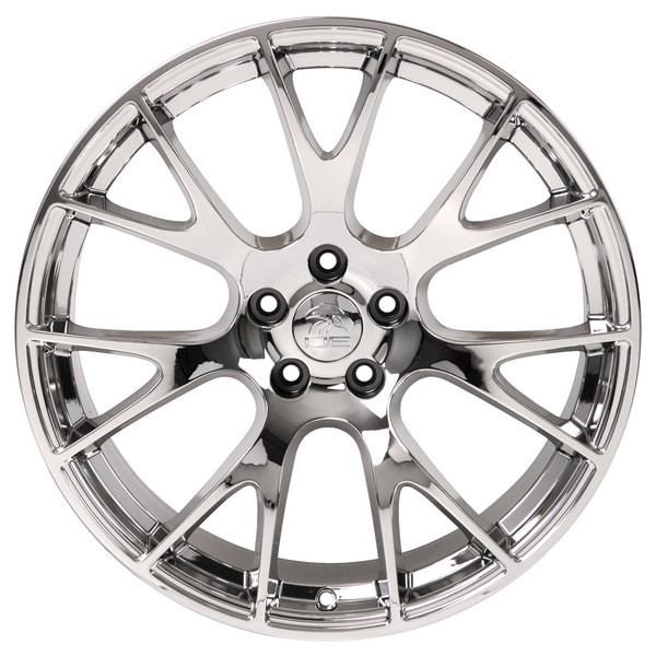 22-inch Chrome Rims fit Dodge Charger-Challenger (Hellcat style) DG15-1